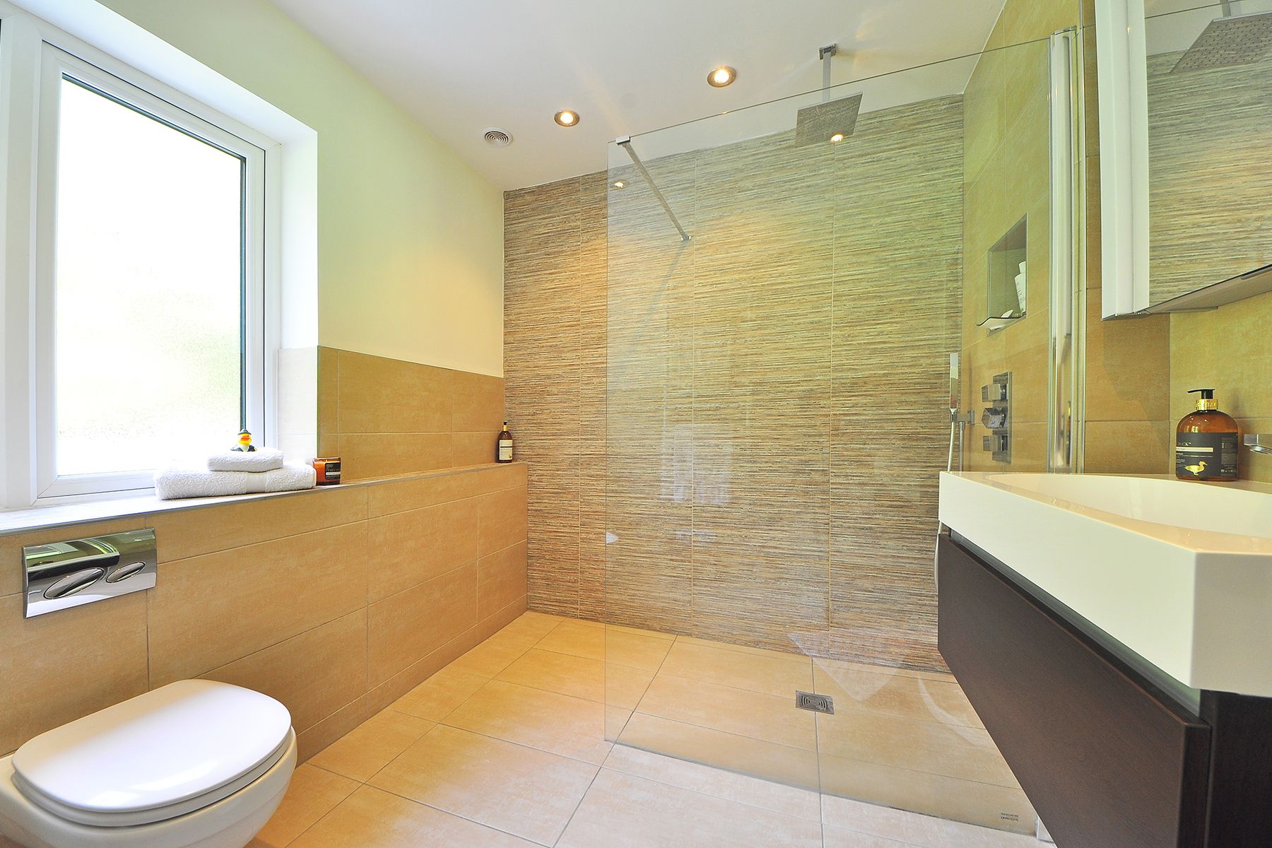 Simple space planning can provide you with great solutions for installing a wet room